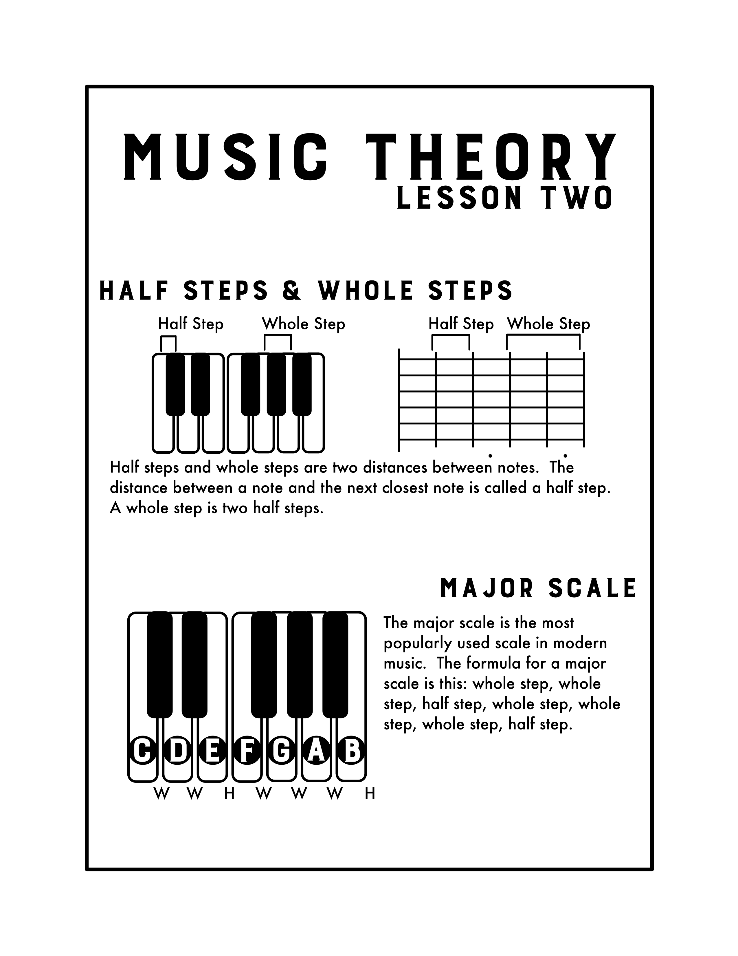 Music Theory Lesson 2